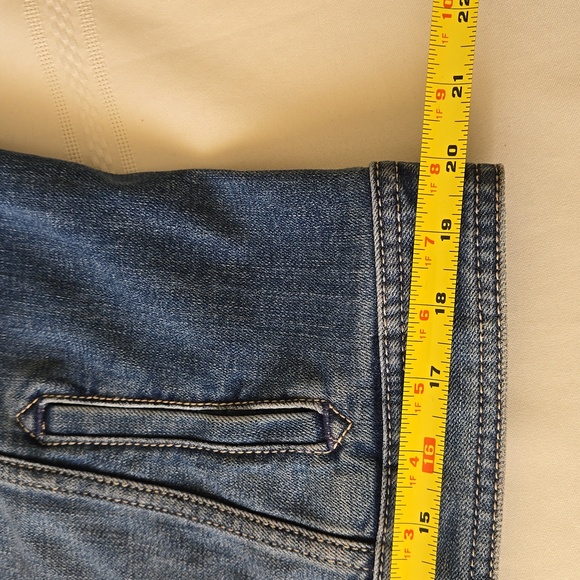 Talbots stretch denim Jean Jacket L petites - Picture 8 of 15